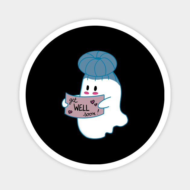 Little Ghost Well Magnet by nathalieaynie